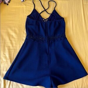 Agaci Royal Blue Romper!